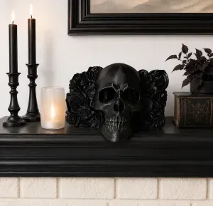 Skull in Rose Tea Light Holder 3MF C