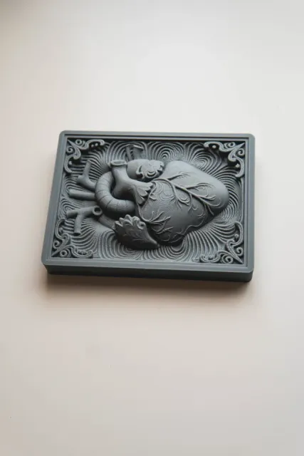 Heart - Unified Bas Relief Art — Image 2 of 7