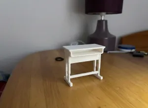 1:12 Scale Dollhouse School Desk