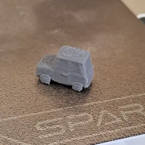 tiny boxy car 3d model