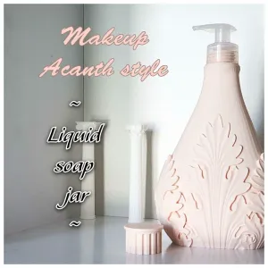 Liquid soap jar (Acanth style)