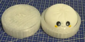 Cute Dumpling Clicker – Soft TPU Fidget Toy (AMS & Non-AMS)