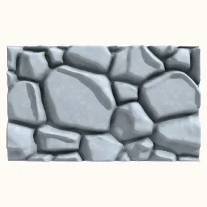 Stone Wall Panel for 3D Printing
