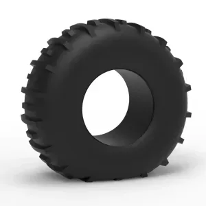 Low pressure Forester 1370 tire deflated Scale 1:25