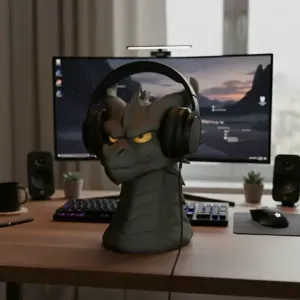 Dark Fury Dragon – Epic 3D Printable Head Model