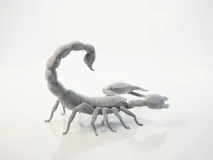 Scorpion Figurine Gaming Collectible 3D Printable