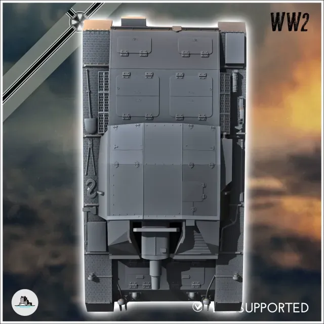 Sturmgeschutz StuG III Ausf. A (Sd.Kfz. 142-1) - WW2 miniature — Image 9 of 9