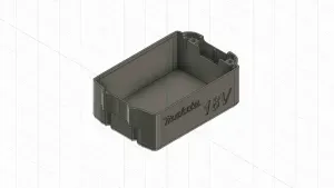 Makita 18V Battery Pack Holder (BL1860B v2) Replica