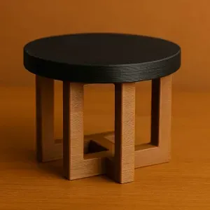 Dollhouse round table