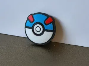 Great Ball Pokemon Fridge Magnet - Multipart, no CFS needed