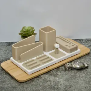 Modular desk organizer XL-set | 9 elements | GRIDLINX
