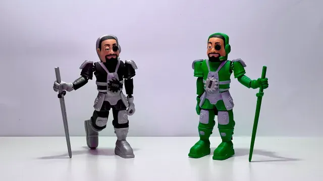 Flexi Galaxy Cyber Knight — Image 7 of 9