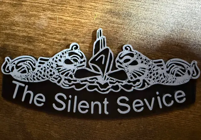Submarine Dolphins with Silent Service banner — Image 2 of 4