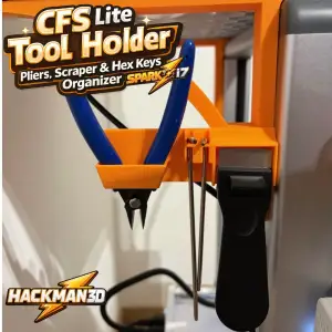 CFS Lite Tool Holder – Pliers, Scraper & Hex Keys Organizer