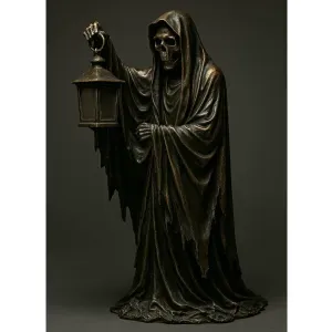 Mysterious death statue