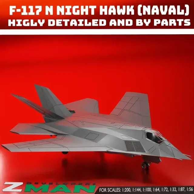 F-117N (NAVAL STEALTH BOMBER) V2 — Фото 6 из 9