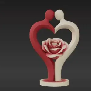Heartbound Rose Union Sculpture – Noah0x03