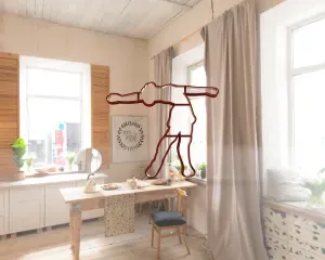 Dancer Cookie Cutter, 20 cm Height, for Mother's Day Cake