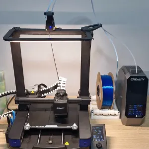 Ender V3-SE Filament Sensor Mount and Top Spool Delete