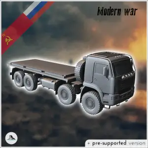 Kamaz 6560 russian transport truck - miniatures warhammer ta