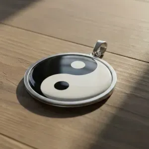 Ying Yang keychain