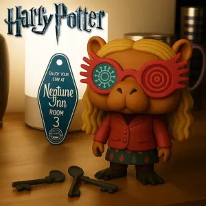 Funko Pop Luna Lovegood Capybara