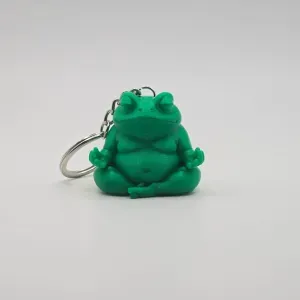 Chonky Zen Frog Keychain (Remix)