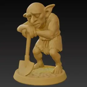 Goblin with Shovel