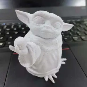 Baby Yoda with a ball