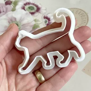 Walking Cat cookie cutter, cookie cutter, cat, animal, tool