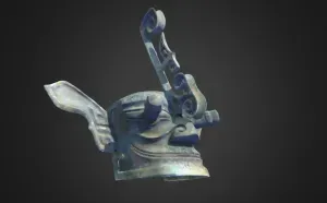Sanxingdui Bronze Mask-scanned by Creality Raptor X
