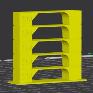Famous temperature tower test that never fails PLA, PETG...