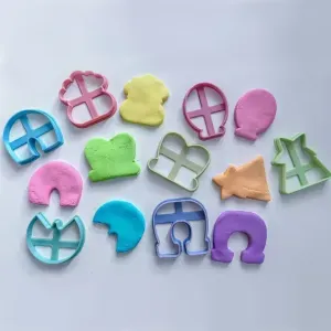 St. Patrick's Lucky Charms Cutter Set for Cookies or Playdough