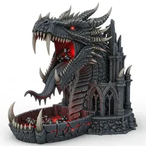Dragon’s Maw The Dice Tower 3D STL file for 3D printing