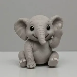 Baby Elephant "Sincere"