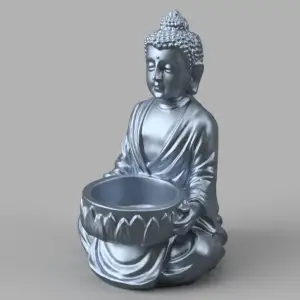 Buddha Candle Bouddha