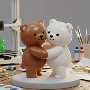 Valentine's Day teddy bear (osito de San Valentín)