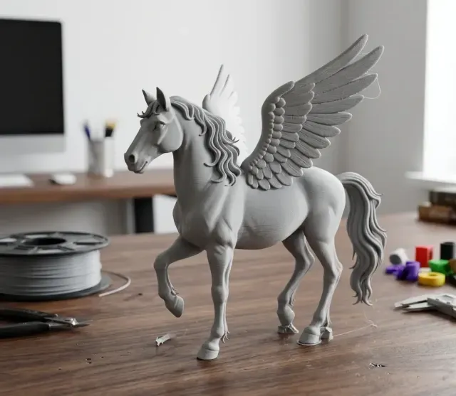winged horse — Image 3 of 4