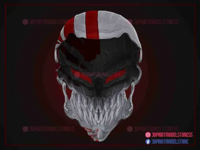 Hollow Mask - Kurosaki Ichigo Bleach Mask - Anime Cosplay — Image 5 of 9