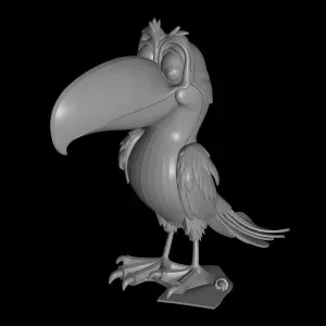 cute parrot design