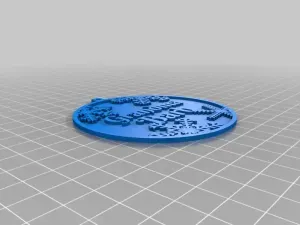 gram barb ornament