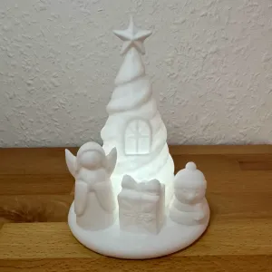 Süße Weihnachtspyramide