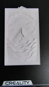 escultura con relieve