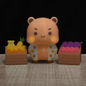 Couple Bear-fruit stand_boss_bubu