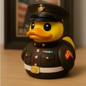 Rubber Duck - United States Marine Corps - 3D print