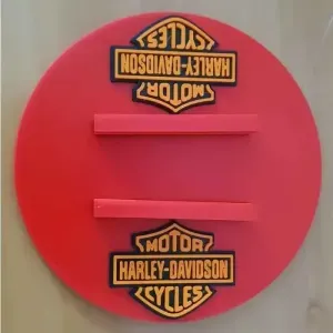 Motorcycle stand coaster