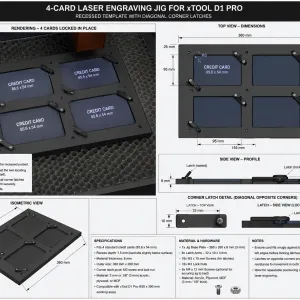 credit card jig x4