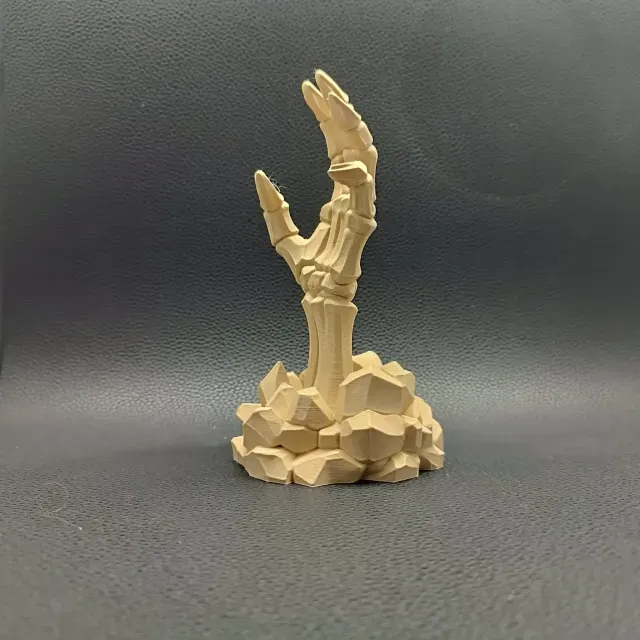 Undead Skeletal Hand Emerging from Rock Fantasy — Фото 4 из 4