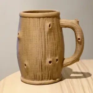 WOODEN BEER MUG