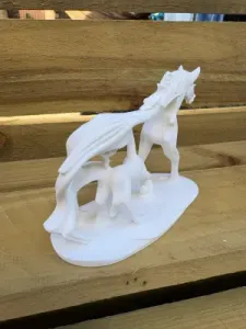 Entwined Horses